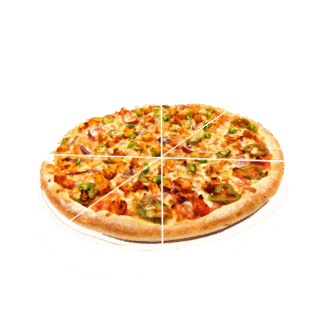 Chicken Burst Pizza (Medium)
