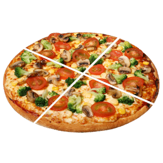 Veg Pizza (Regular)