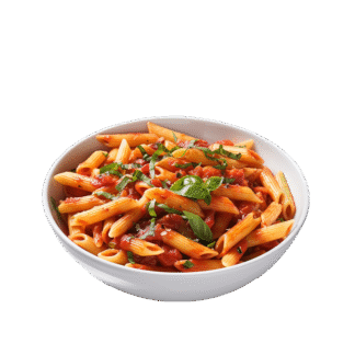 Red Sauce Mushroom Pasta (Full)